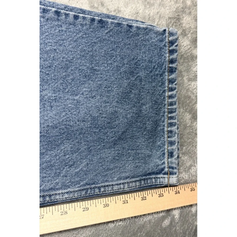 Vtg Tommy Jeans 1985 Denim Jeans Men's 36x34 Relaxed Fit Light Wash Y2K